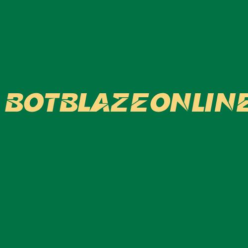 Logo da BOTBLAZEONLINE