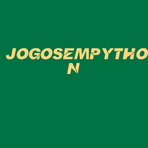 Logo da JOGOSEMPYTHON